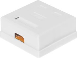 NetRack gniazdo kompletne natynkowe 2 x RJ45 8p8c FTP kat. 6 LSA (106-13) 2