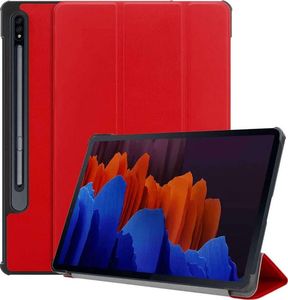 Etui na tablet Alogy Etui Alogy Book Cover do Samsung Galaxy Tab S7 Plus 12.4 T970/T976 Czerwone + Folia + Rysik 1