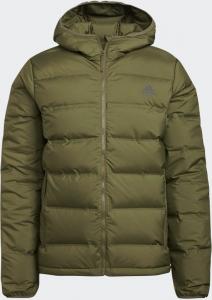 Kurtka męska Adidas Kurtka zimowa męska adidas Performance Helionic zielona GU3954 L 1
