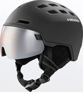 Head Kask z przyłbicą szybą HEAD Radar Black 2021 1