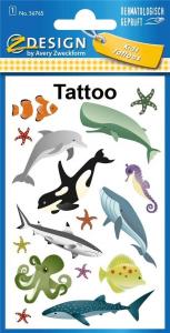 Zdesign Tatuaże - Ssaki morskie 1