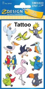 Zdesign Tatuaże - Ptaki 1