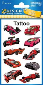 Zdesign Tatuaże - Samochody wyścigowe 1