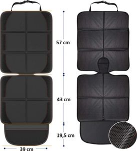 Wobell Pokrowiec Na Fotel Samochodowy do Samochodu na Siedzenie ochronny 2szt 9