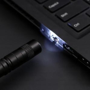 Latarka UnliBoom Latarka Kieszonkowa Led Jak Długopis Z Klipsem 300 15