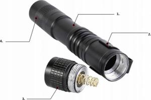 Latarka UnliBoom Latarka Kieszonkowa Led Jak Długopis Z Klipsem 300 6