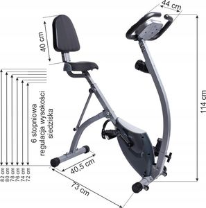 Rower stacjonarny Pleny 846 magnetyczny 11