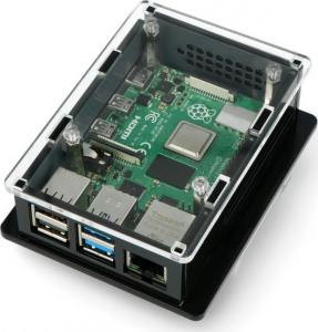 Gravlaser Obudowa box V2 na szynę DIN Raspberry Pi 4B (GRL-15871) 2