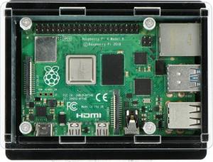 Gravlaser Obudowa box V2 na szynę DIN Raspberry Pi 4B (GRL-15871) 3