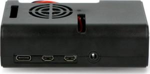 JustPi Obudowa z wentylatorem Raspberry Pi 4B (DNG-16791) 2