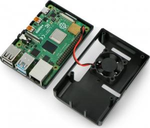 JustPi Obudowa z wentylatorem Raspberry Pi 4B (DNG-16791) 6