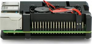 JustPi Obudowa z dwoma wentylatorami Raspberry Pi 4B  (LT-4B02) 2