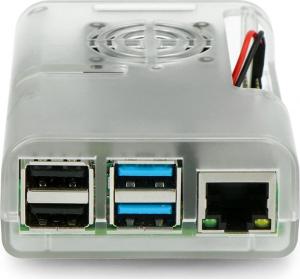 JustPi Obudowa z wentylatorem Raspberry Pi 4B (DNG-16802) 4