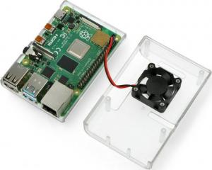 JustPi Obudowa z wentylatorem Raspberry Pi 4B (DNG-16802) 6