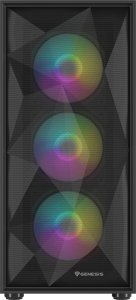 Obudowa Genesis Diaxid 605 ARGB czarna (NPC-2172) + Podkładka Genesis Boron 500 XXL RGB LOGO (NPG-2110) 23