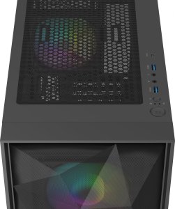 Obudowa Genesis Diaxid 605 ARGB czarna (NPC-2172) + Podkładka Genesis Boron 500 XXL RGB LOGO (NPG-2110) 3