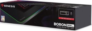 Obudowa Genesis Diaxid 605 ARGB czarna (NPC-2172) + Podkładka Genesis Boron 500 XXL RGB LOGO (NPG-2110) 35