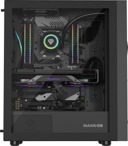 Obudowa Genesis Diaxid 605F czarna (NPC-2046) + Podkładka Genesis Carbon 500 MAXI LOGO (NPG-0660) 5