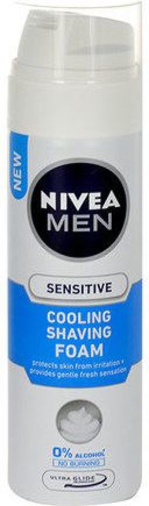 Nivea Men Sensitive Cooling Shaving Foam - pianka do golenia dla mężczyzn 200ml 1