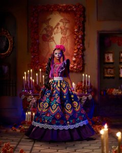 Lalka Barbie Mattel kolekcjonerska Dia De Muertos 2022 HBY09 + Signature DIA DE MUERTOS 2022 ken HBY10 2