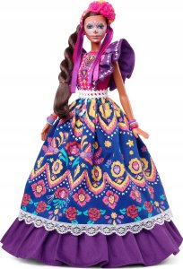 Lalka Barbie Mattel kolekcjonerska Dia De Muertos 2022 HBY09 + Signature DIA DE MUERTOS 2022 ken HBY10 4