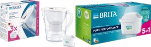 Dzbanek filtrujący Brita Marella + 9 wkładów MAXTRA PRO Pure Performance biały 1