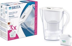 Dzbanek filtrujący Brita Marella + 9 wkładów MAXTRA PRO Pure Performance biały 2