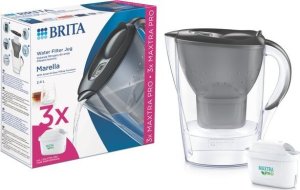 Dzbanek filtrujący Brita Marella + 9 wkładów MAXTRA PRO Pure Performance grafitowy 2