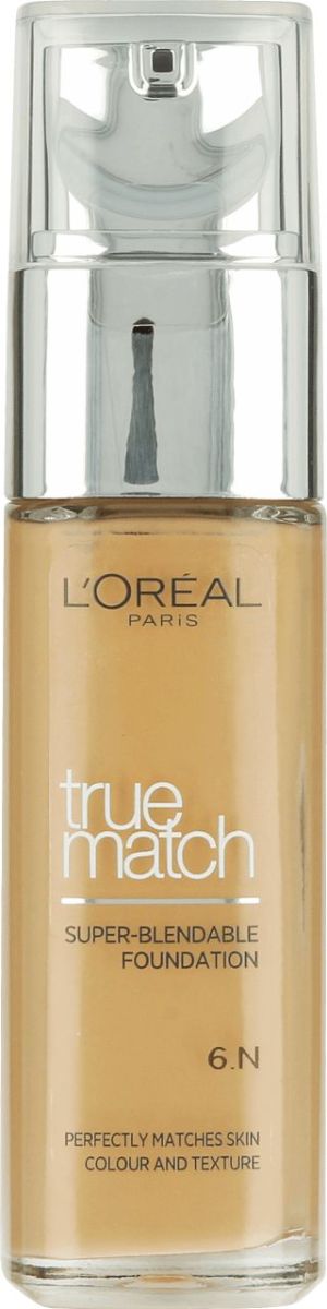 L’Oreal Paris True Match Super Blendable Foundation N6 Honey 30ml 1