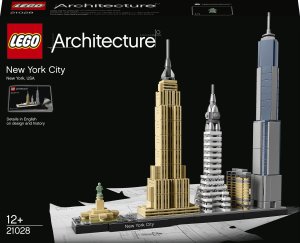 LEGO Architecture Nowy Jork (21028) + piórnik Lego 2
