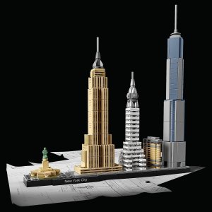 LEGO Architecture Nowy Jork (21028) + piórnik Lego 3