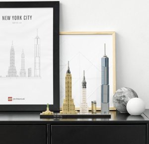 LEGO Architecture Nowy Jork (21028) + piórnik Lego 4