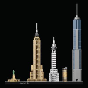 LEGO Architecture Nowy Jork (21028) + piórnik Lego 8