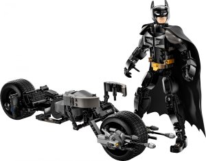 LEGO DC Batman Figurka Batmana™ do zbudowania i batcykl (76273) + piórnik Lego 21