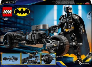 LEGO DC Batman Figurka Batmana™ do zbudowania i batcykl (76273) + piórnik Lego 10