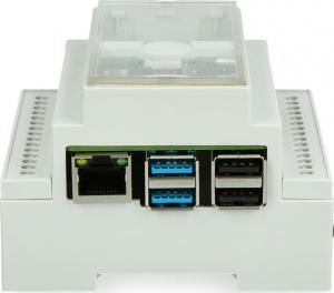Multicomp Obudowa na szynę DIN Raspberry Pi 4B (FAR-16544) 3