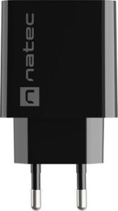 Ładowarka Natec Ribera 1x USB-A 3 A (NUC-2058) + Kabel USB-A - Lightning 1 m Biały 3