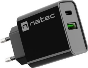 Ładowarka Natec Ribera 1x USB-A 1x USB-C 3 A (NUC-2062) + Kabel USB-C - Lightning 1 m Biały 4