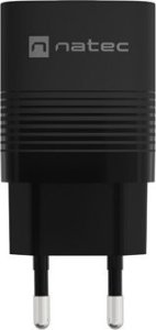 Ładowarka Natec Ribera 1x USB-A 1x USB-C 3 A (NUC-2141) + Kabel USB-C - USB-C 1 m Czarny 3