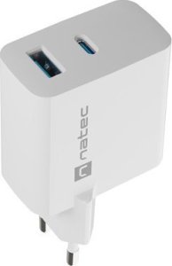 Ładowarka Natec Ribera 1x USB-A 1x USB-C 3 A (NUC-2142) + Kabel USB-C - USB-C 2 m Czarny 2