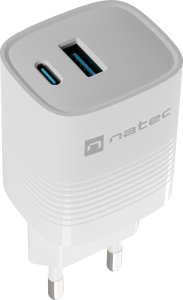 Ładowarka Natec Ribera 1x USB-A 1x USB-C 3 A (NUC-2140) + Kabel USB-C - USB-C 2 m Czarny 2