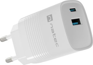 Ładowarka Natec Ribera 1x USB-A 1x USB-C 3 A (NUC-2140) + Kabel USB-C - USB-C 2 m Czarny 4