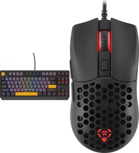 Klawiatura Genesis Thor 230 TKL Outemu Red (NKG-2082) + Mysz Genesis Krypton 750 1