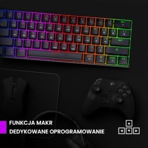 Klawiatura PREYON Brown All Claw (PBAC61B) + Mysz Preyon Owl Wireless (POW35B) 4