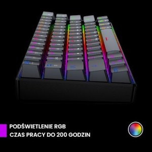 Klawiatura PREYON Brown All Claw (PBAC61B) + Mysz Preyon Owl Wireless (POW35B) 5