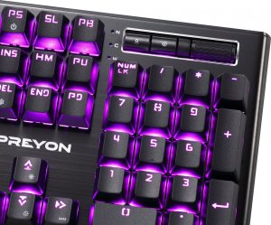 Klawiatura PREYON LONG Claw Brown (PLCB104B) + Mysz Preyon Owl Wireless (POW35B) 8