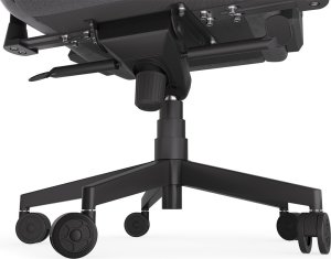 Fotel Endorfy Fotel Endorfy Scrim BK (EY8A001) czarny + Biurko Atlas L Electric Czarne 150cm x 78cm 4