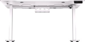 Fotel Endorfy Fotel Endorfy Scrim OWH (EY8A007) biały + Biurko Atlas L Electric Białe 150cm x 78cm 19