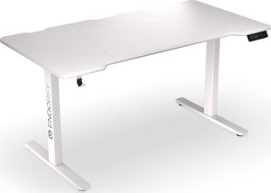 Fotel Endorfy Fotel Endorfy Scrim OWH (EY8A007) biały + Biurko Atlas L Electric Białe 150cm x 78cm 22