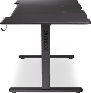 Fotel Endorfy Fotel Endorfy Meta BK czarny (EY8A005) + Biurko Atlas L Czarne 150cm x 78cm 18